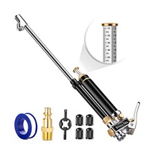 Heavy Duty Tire Inflator with Pressure Gauge, 16.5 Inch Extended Du... Fast Ship