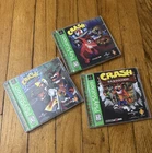 Crash Bandicoot 1 2 3 Trilogy / Crash Team Racing PlayStation 1 / PS1 Lot