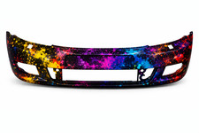 Stoßstange Vorne SRA für Skoda Octavia II 2008-13 lackiert in Wunschfarbe