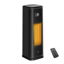 Space Heater, Portable Electric Heaters for Indoor Use with Adjustable Thermo...
