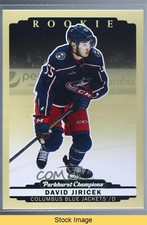2022-23 Upper Deck Parkhurst Champions Rookies David Jiricek #310 READ 0ia