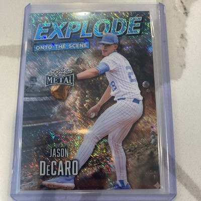 Jason DeCaro 2026 Leaf Metal Explode Onto The Scene 2/8 Card# EB-19