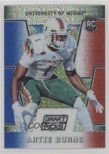 2016 Prizm Collegiate Draft Picks Red White & Blue Mojo 14/25 Artie Burns 3hd