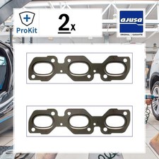 2x ORIGINAL® Ajusa Dichtung, Abgaskrümmer für Ford MONDEO III Turnier MONDEO