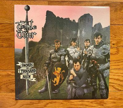 Tenpole Tudor - Swords of a Thousand Men LP Stiff 1981 Pressing VG+