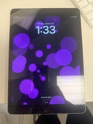 Apple iPad Tablet Silver iOS Series Apple iPad Model Touchscreen Display