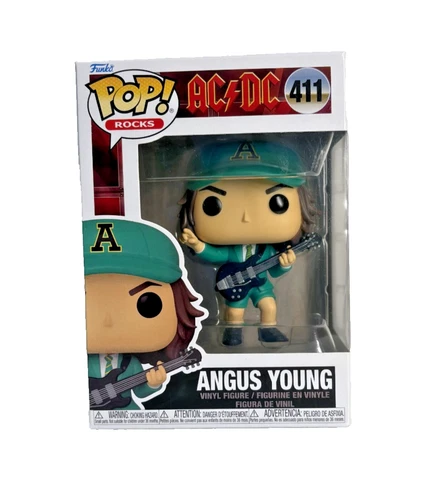 Funko Pop! Rocks - AC/DC Angus Young #411 Green Outfit - Vinyl Figure New in Box