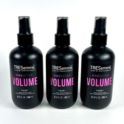 3 Pack TRESemmé One Step 5-in-1 Volume Styling Mist for Fine Hair (8 fl oz) New