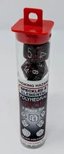 Koplow Games Polyhedral Dice Set - Silver Volcano - 7 RPG Dice