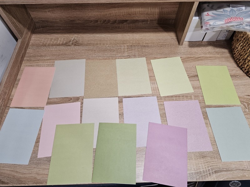 Lot Of Anna Griffin Blank Pastel Colors