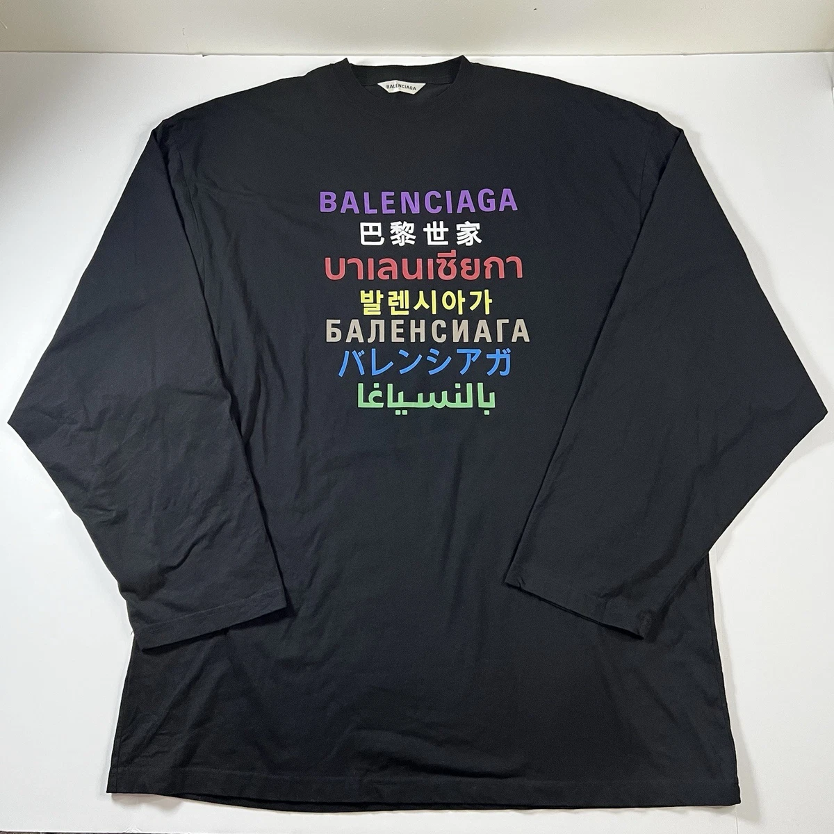  Tシャツ Balenciaga Black T-Shirts for Men for sale - eBay