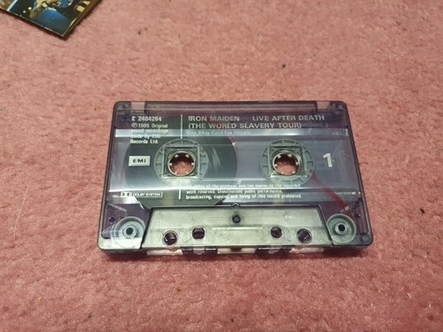 Iron Maiden Live After Death Cassette Tape One - Picture 3 of 7