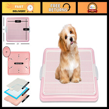 Puppy Potty Training Pad Holder Tray, Snap Lock, 22.5"x16.5", PP Plastic, 4 Colo