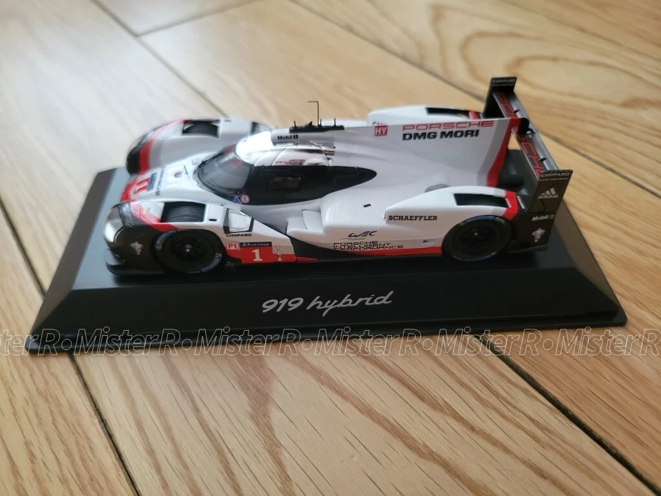 Porsche 919 Hybrid • Le Mans LMP1 2017 • Modelo Spark escala 1:43 • #WAP0209190J Foto 3 de 4