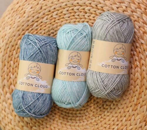 10 pack Cotton Cloud Yarn by Yonkey Monkey Knit & Crochet Yarn 500 grams - Picture 2 of 62