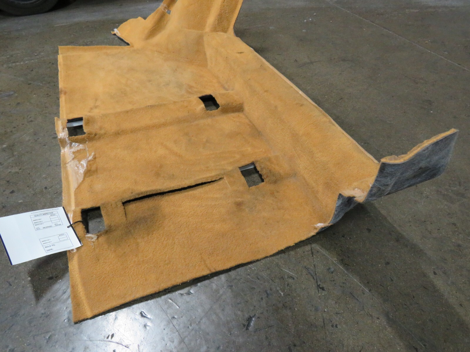 Ferrari 360, Spider, RH, Right, Front Carpet, Used, P/N 65905800