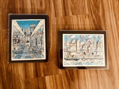 Charles Fazzino On Broadway & Atlantic City 3D Pop Up Art