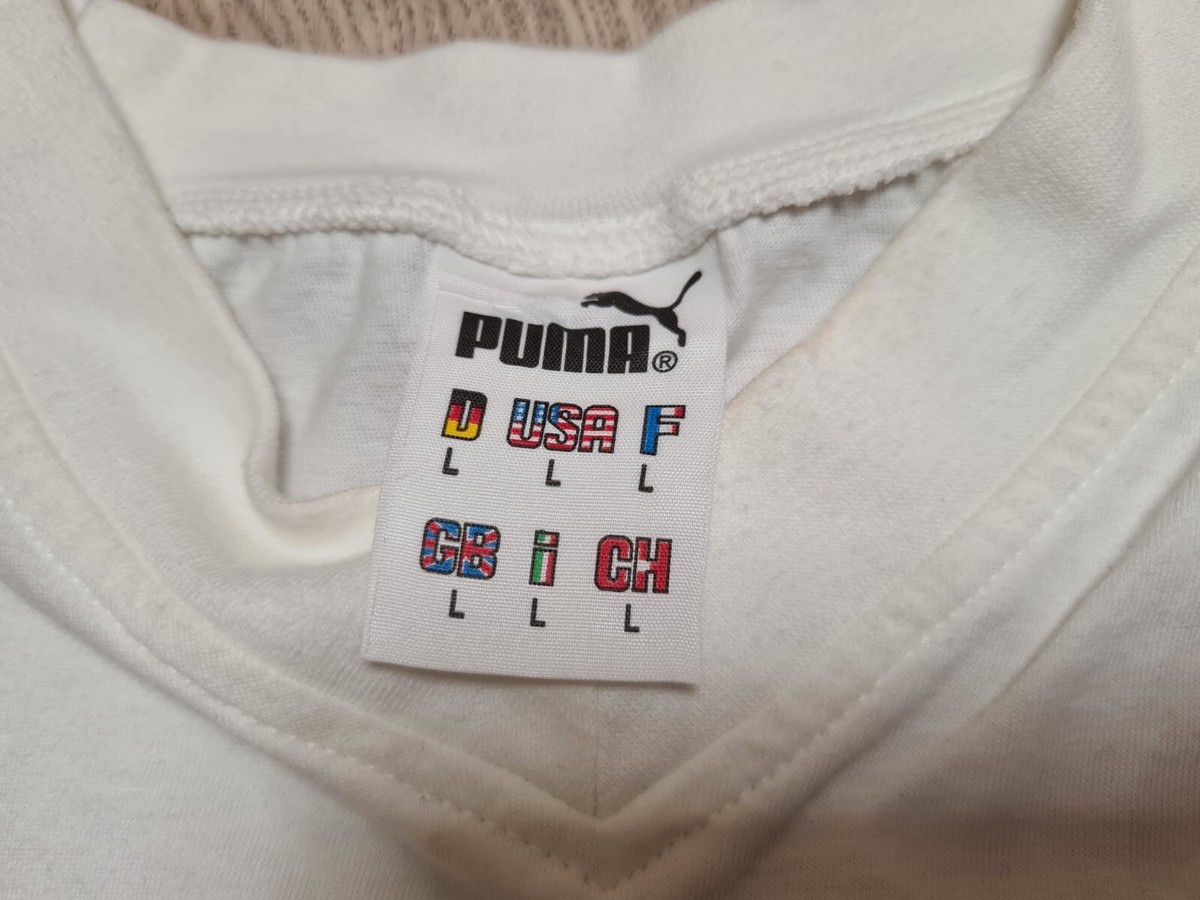PUMA STREET SOCCER SHIRT FOOTBALL SNICKERS JERSEY RETRO VINTAGE