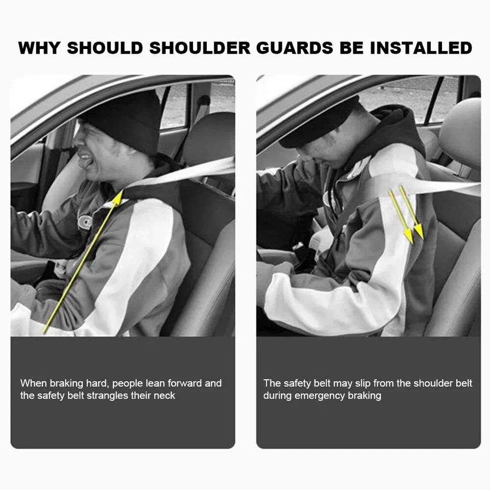 2X Almohadilla de cojín de hombro para cinturón de seguridad de automóvil bandera del Reino Unido accesorios Mini Cooper Foto 3 de 4