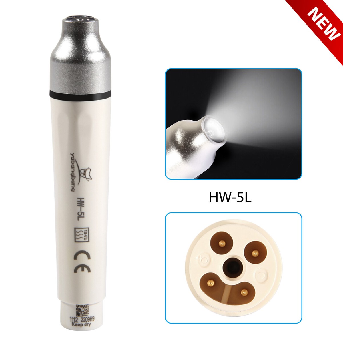 Wireless LED A8 Ultrasonic Piezo Scaler /LED Light Scaling