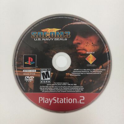 SOCOM 3: U.S. Navy Seals PlayStation 2 PS2