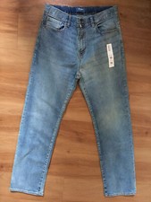 Old Navy BOYS HUSKY STRAIGHT Built in Flex Straight Denim Jeans Size 16