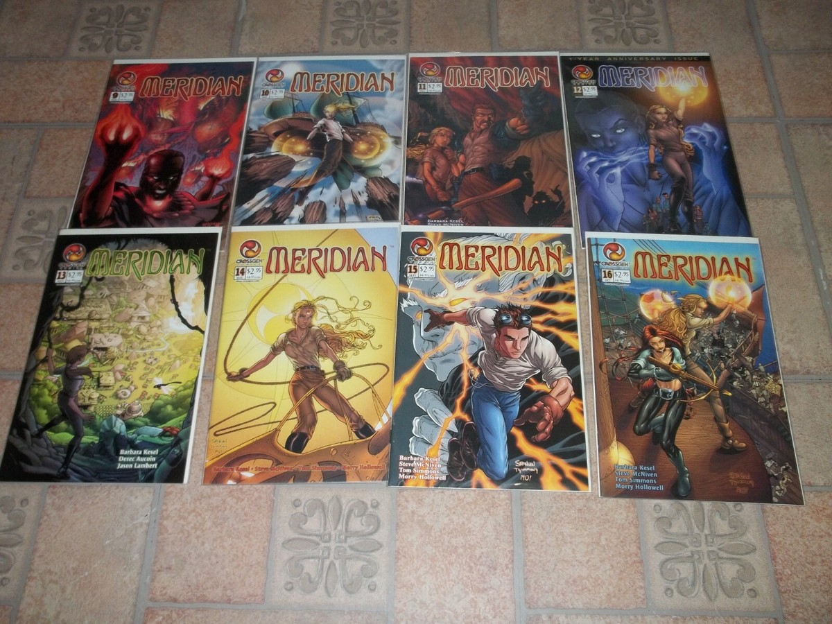 MERIDIAN (CrossGen, 2000-2004) #1 Review Copy, #2 - #25, #33
