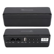 8800mAh UPS Battery Backup POE 15V 24V Port USB 5V 9V 12V Output US Plug