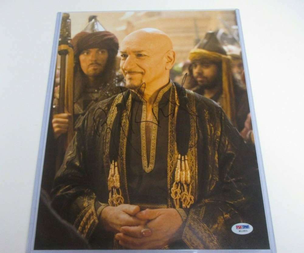 Ben Kingsley Psa Dna Coa Hand Signed 11x14 Prince Of Persia Photo Autograph