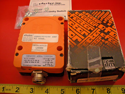 Efector IDE2050-ARKA/ID0024 Proximity Sensor IDE2050-ARKA/LS300L Nib New