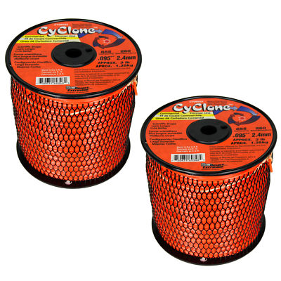 Cyclone CY095S3 Orange .095" X 855' Commercial Grass Trimmer Line, Made In USA - Foto 12