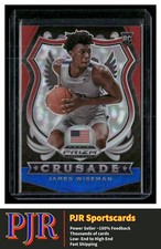 James Wiseman 2020 Panini Prizm Draft Picks #82 Red White Blue 35% Off 4+ Items