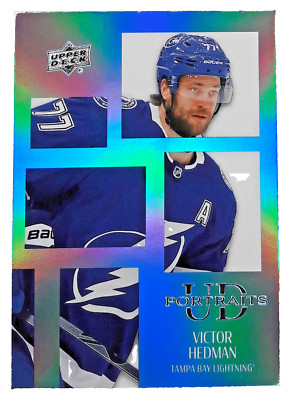 2024-25 Upper Deck UD Portraits #P27 Victor Hedman Tampa Bay Lightning