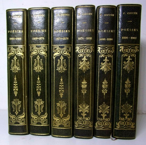 Œuvres de François Coppée (6 Vol.) Poésies. 1864-1905 - Bild 5 von 5