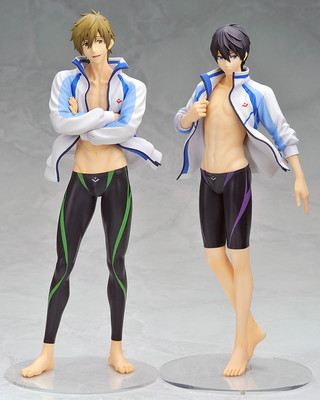 Free! Haruka Nanase & Makoto Tachibana 1/8 Scale Figure | eBay