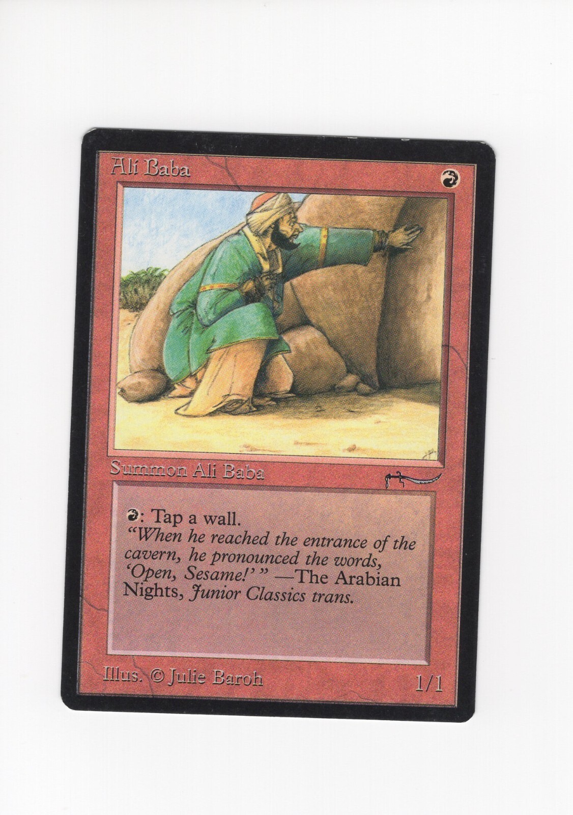 Ali Baba Arabian Nights LP/MP MTG Magic the Gathering b