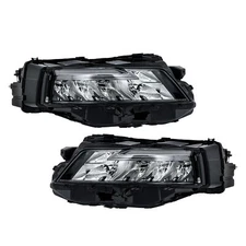 For Nissan Rogue S SV SL 2021 2022 23 Black Trim Full LED Headlights Left+Right