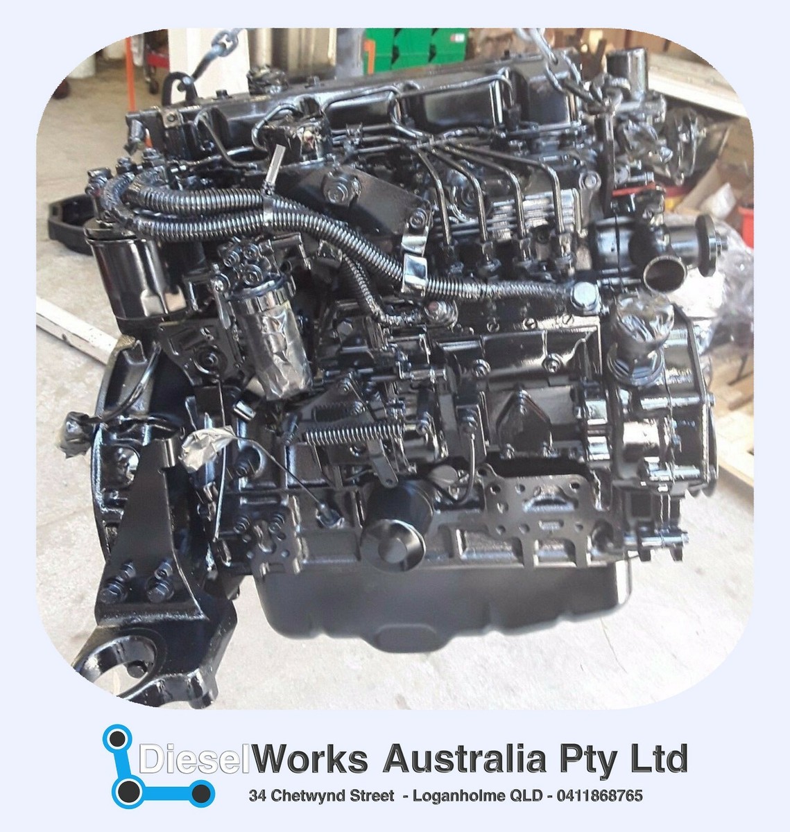 Yanmar Komatsu 4D84 Reconditioned Engine /12 month wty/ - Exchange