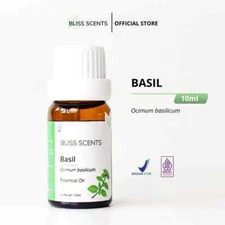 BLISS SCENTS Basil Selasih Essential Oil Aromatherapy Therapeutic Grade