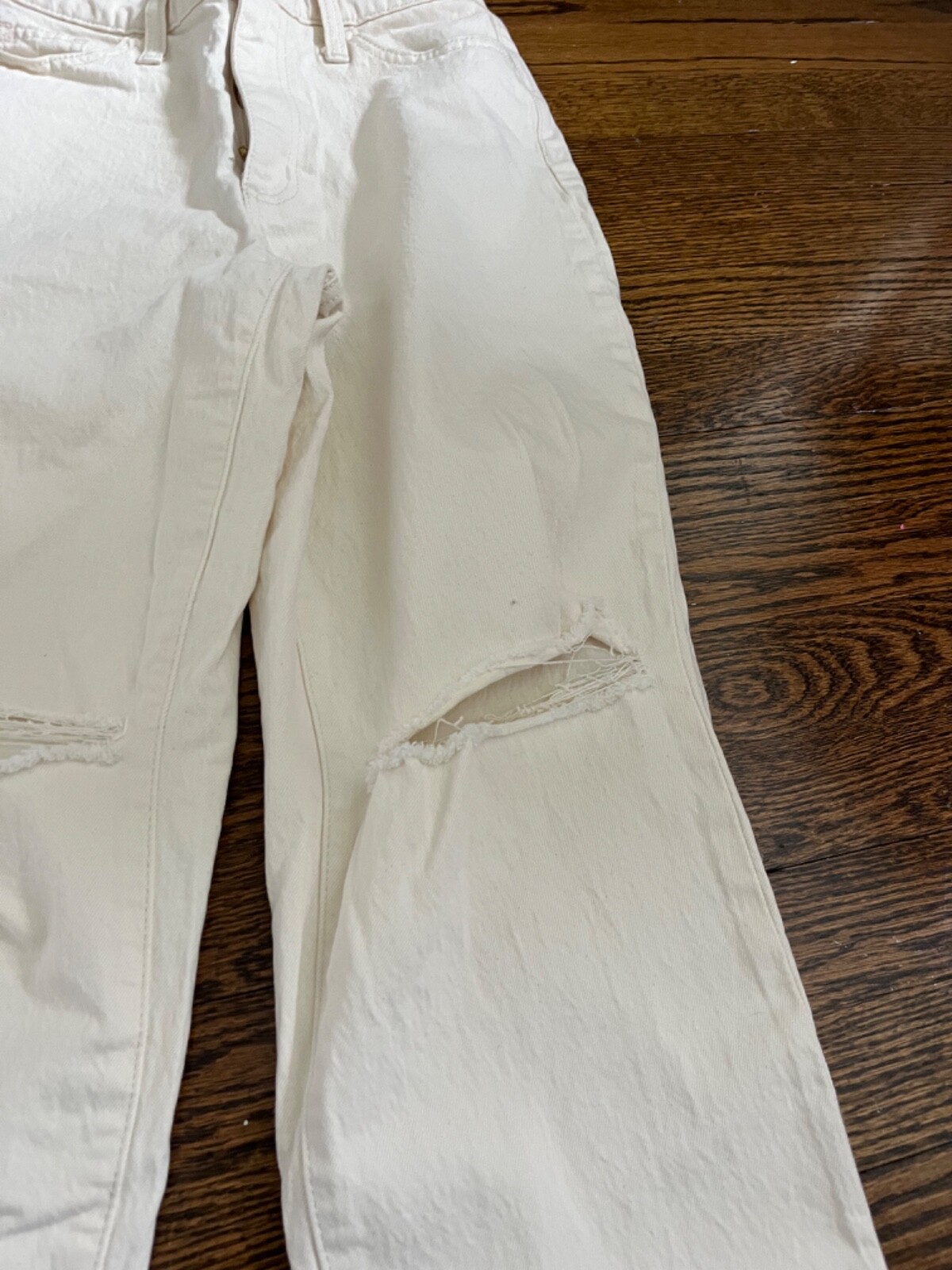 Target womens universal thread beige straight leg… - image 4