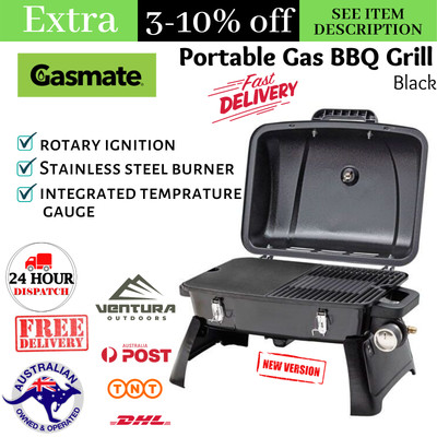 portable gas grill with stand