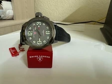 NOS Men's Swiss Legend Submersible SL-10543-GM-014 watch 48mm