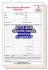<!--F#f_0-->JOB SERVICE WORK ORDER / REPAIR INVOICE 2 or 3 Part Carbonless<!--F/-->