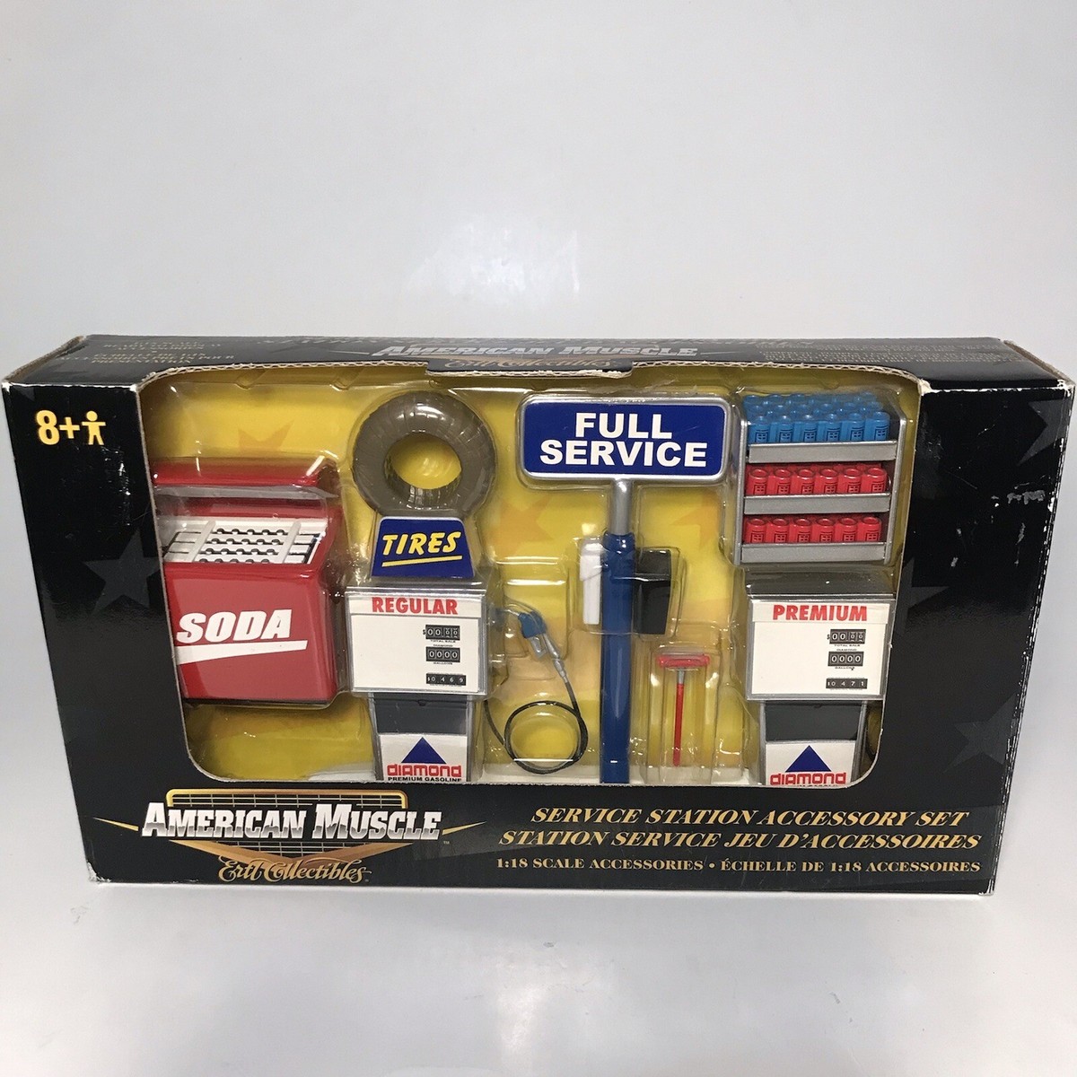 ミニカー 置物 american muscle 1/18 ertl ERTL American Muscle 1/18 Scale NASCAR #11 Bill Elliott