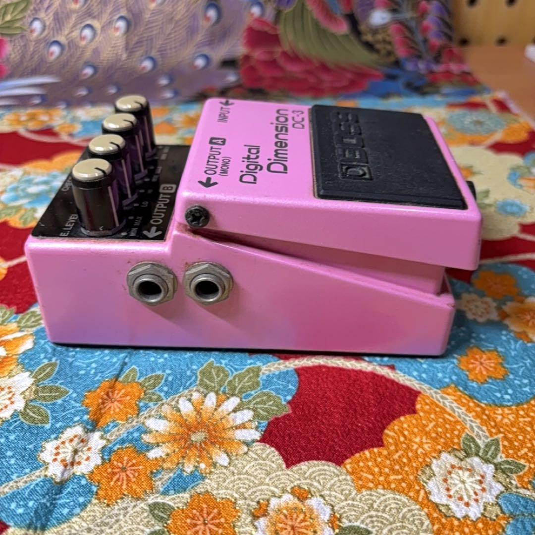 BOSS DC-3 Digital Dimension pink guitar effector w/box Good
