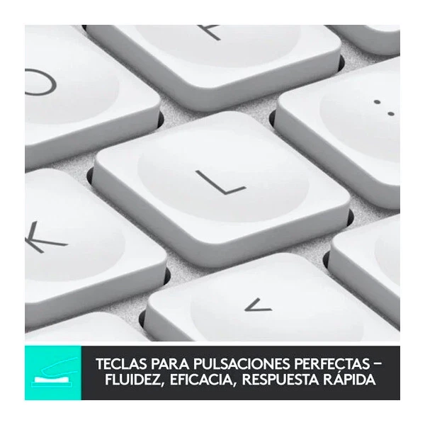 Logitech MX Keys Mini Teclado Bluetooth para Mac en español (ñ) - Imagen 2 de 4