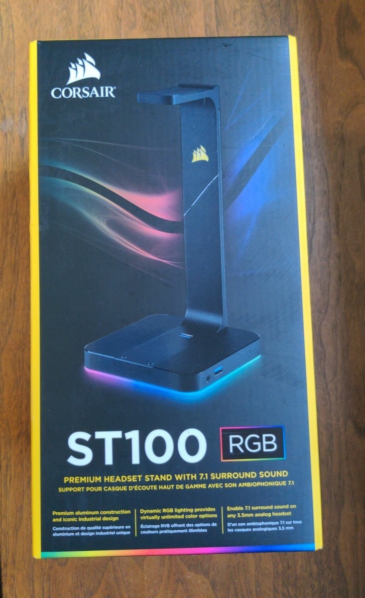 Corsair ST100 RGB Premium Headset Stand With Surround Sound