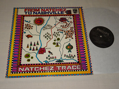 NATCHEZ TRACE - FROM NATCHEZ TO NASHVILLE (6414 106) 1971 PHILIPS-VINYL-LP (EX)