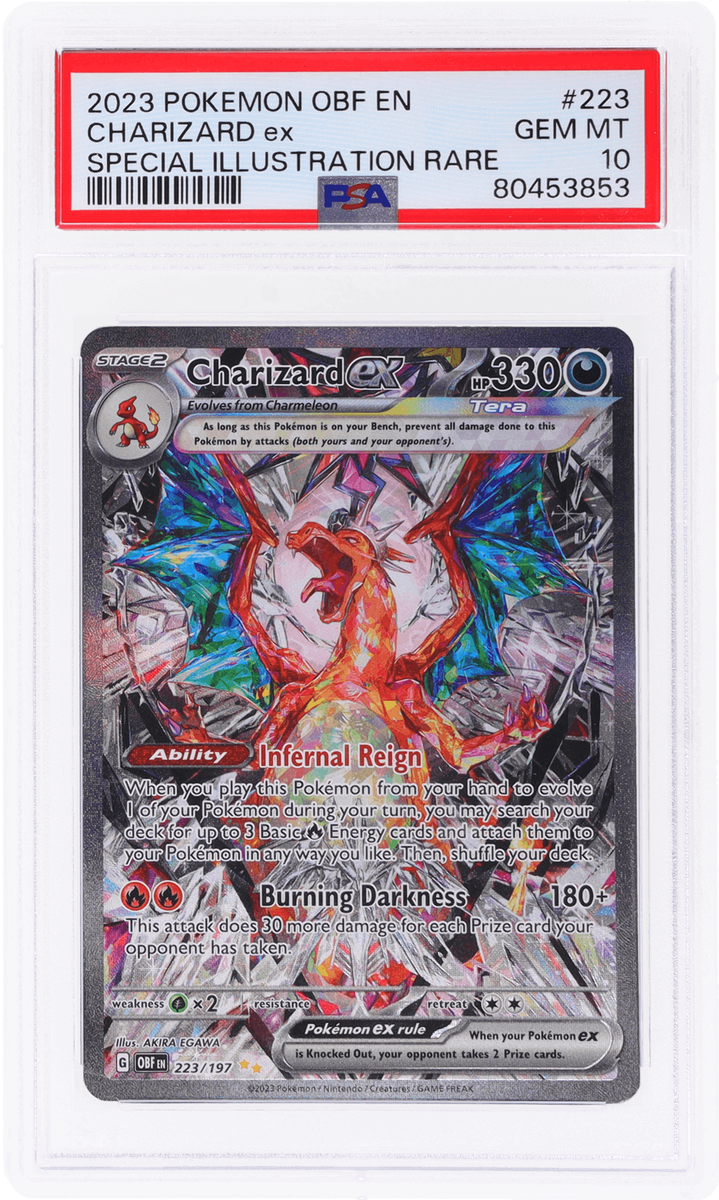 2023 Pokemon Scarlet and Violet Obsidian Flames Charizard Ex 2023 Pokemon Scarlet and Violet Obsidian Flames Charizard Ex