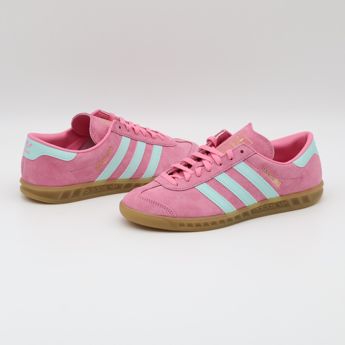◆adidas◆ Hamburg pink light blue IH5459 IH5459 adidas Originals Hamburg Bliss Pink Semi Flash Aqua